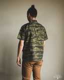 Utility Short Sleeve Shirt Jacket - Tiger Camo