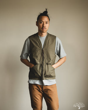 orSlow - Utility Vest - Army Green – Withered Fig