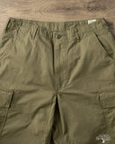 orSlow Vintage Fit 6 Pocket Cargo Pants - Army Green Ripstop