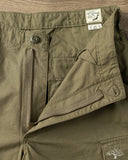 orSlow Vintage Fit 6 Pocket Cargo Pants - Army Green Ripstop