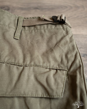 orSlow Vintage Fit 6 Pocket Cargo Pants - Army Green Ripstop