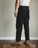 orSlow Vintage Fit 6 Pocket Cargo Pants - Black Stone