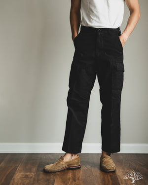 orSlow - Vintage Fit 6 Pocket Cargo Pants - Black Stone