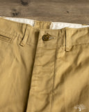 orSlow Vintage Fit Army Trousers - Dark Khaki