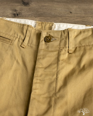 【美品】orslow VINTAGE FIT ARMY TROUSERS 1 orSlow - Vintage Fit Army Trousers - Dark Khaki – Withered Fig