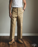 orSlow Vintage Fit Army Trousers - Dark Khaki