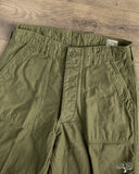 orSlow Vintage Fit Fatigue Pants - Dark Olive