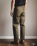 orSlow Vintage Fit Fatigue Pants - Herringbone Army Green