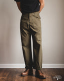 orSlow Vintage Fit Fatigue Pants - Herringbone Army Green