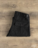 orSlow Vintage Fit Fatigue Pants - Herringbone Black