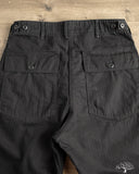 orSlow Vintage Fit Fatigue Pants - Herringbone Black