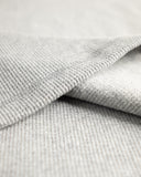 orSlow Waffle Long Sleeve T-Shirt - Heather Grey