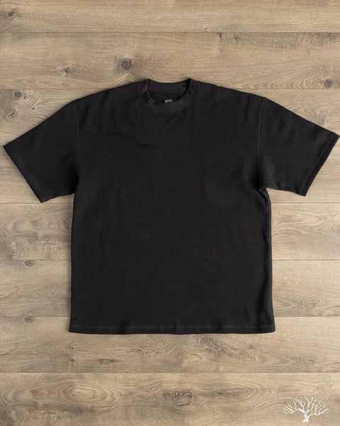 orSlow - Waffle T-Shirt - Black – Withered Fig