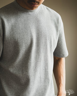 orSlow ワッフル Tシャツ グレー サイズ2 orSlow - Waffle T-Shirt - Heather Gray – Withered Fig
