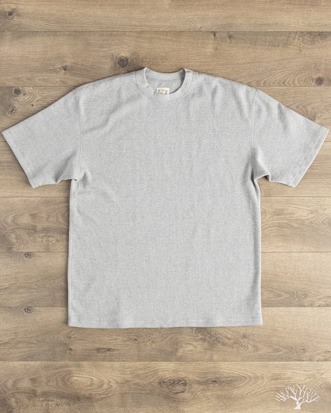 orSlow ワッフル Tシャツ グレー サイズ2 orSlow - Waffle T-Shirt - Heather Gray – Withered Fig