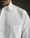 orSlow White Chambray Work Shirt