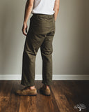 orSlow Wide Fit French Work Pants - Army Green