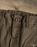 orSlow Wide Fit French Work Pants - Coffee Brown