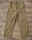 Wide Fit New Yorker Pants - Army Green