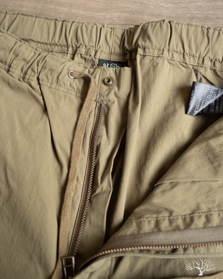 Wide Fit New Yorker Pants - Army Green
