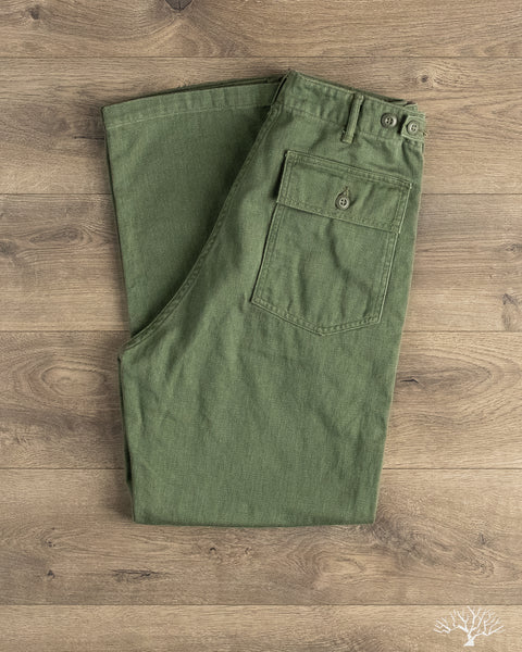 【未使用】orslow レディース HIGHWAIST FATIGUEPANTS orSlow - Women's High Waist Fatigue Pants - Green – Withered Fig