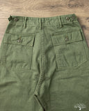 orSlow Women's High Waist Fatigue Pants - Green
