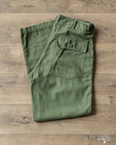 orSlow Women's Short Length Fatigue Pants - Green