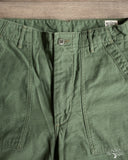 orSlow Women's Short Length Fatigue Pants - Green