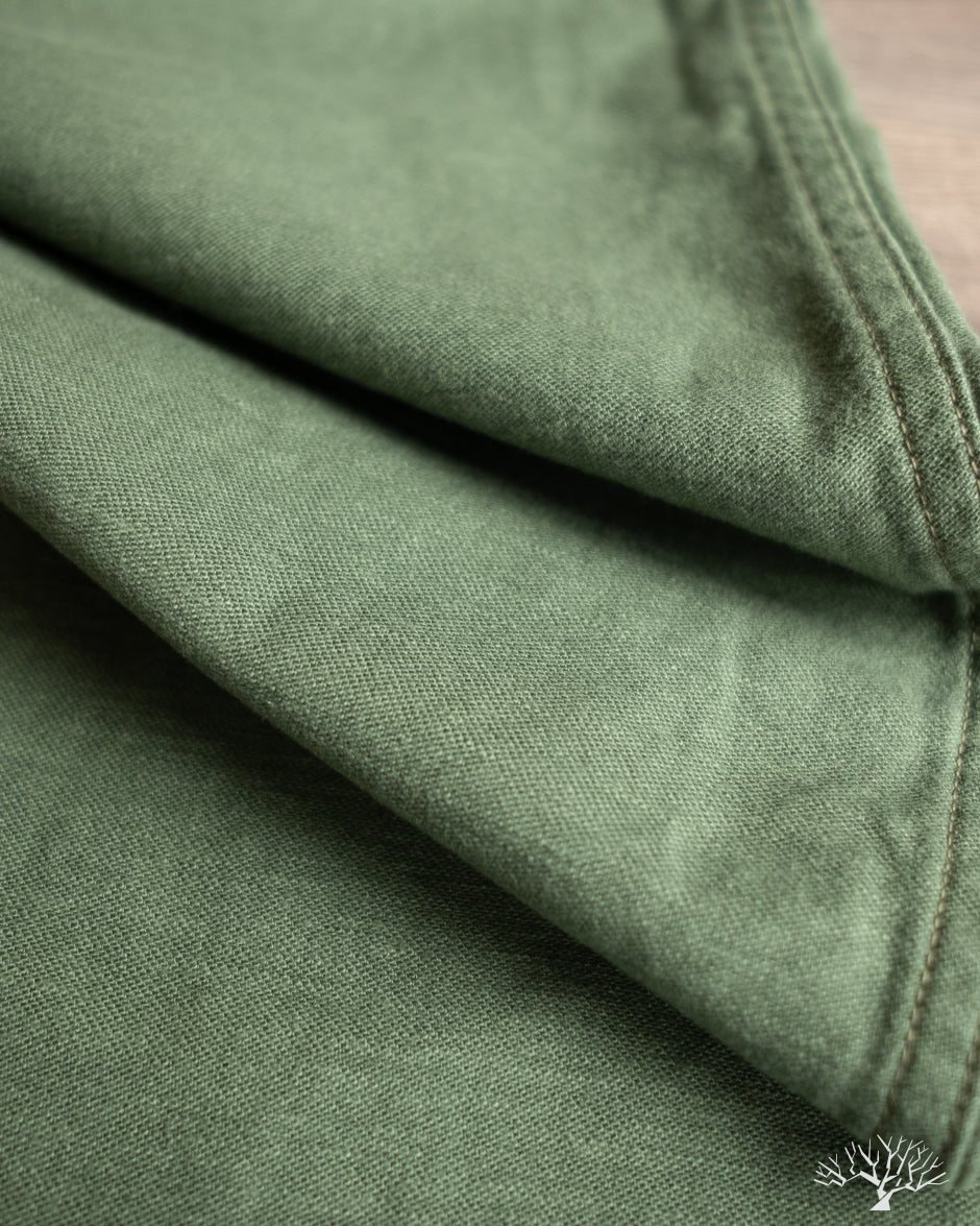 orSlow Women's Short Length Fatigue Pants - Green