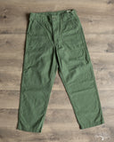 orSlow Women's Short Length Fatigue Pants - Green