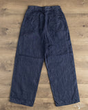 orSlow WWII U.S. Navy Utility Linen Denim Pants - One Wash
