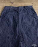 orSlow WWII U.S. Navy Utility Linen Denim Pants - One Wash
