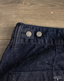 Pure Blue Japan 10oz Double Pocket Worker Shorts - Dark Indigo