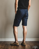 Pure Blue Japan 10oz Double Pocket Worker Shorts - Dark Indigo