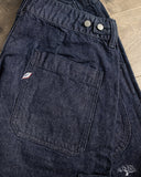 Pure Blue Japan 10oz Double Pocket Worker Shorts - Dark Indigo
