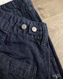 Pure Blue Japan 10oz Double Pocket Worker Shorts - Dark Indigo