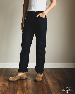 Pure Blue Japan - 1178-ID Woven Sashiko 5 Pockets Pants Regular