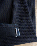 Pure Blue Japan 1178-ID Woven Sashiko 5 Pockets Pants Regular Fit - Indigo x Black