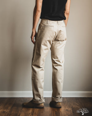 Pure Blue Japan - 1192-BE Wide Fit Dry Touch Chino Trousers