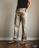 Pure Blue Japan 1192-BE Wide Fit Dry Touch Chino Trousers - Beige