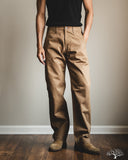 Pure Blue Japan 1192-DCA Wide Fit Dry Touch Chino Trousers - Dark Camel