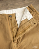 Pure Blue Japan 1192-DCA Wide Fit Dry Touch Chino Trousers - Dark Camel