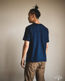 Pure Blue Japan 11oz Super Heavyweight Jersey Raglan T-Shirt - Indigo