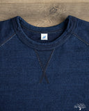 Pure Blue Japan 11oz Super Heavyweight Jersey Raglan T-Shirt - Indigo