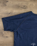 Pure Blue Japan 11oz Super Heavyweight Jersey Raglan T-Shirt - Indigo