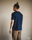 PURE BLUE JAPAN 11oz Super Heavyweight Jersey T-Shirt - Indigo