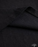 Pure Blue Japan 11oz Super Heavyweight Jersey T-Shirt - Indigo Overdyed Black