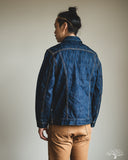 14.5oz Waterfall Type 2 Denim Jacket - Dark