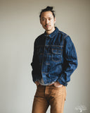 14.5oz Waterfall Type 2 Denim Jacket - Dark