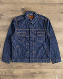 14.5oz Waterfall Type 2 Denim Jacket - Dark